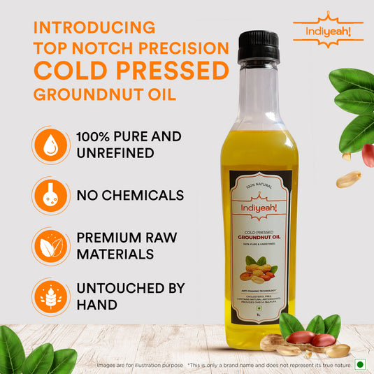 Cold Pressed Groundnut Oil