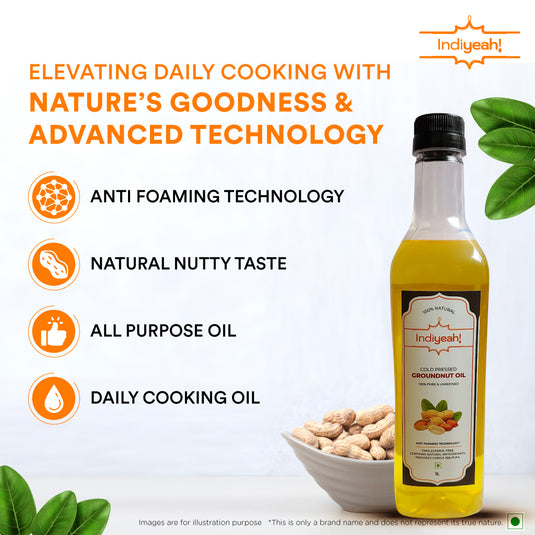 Cold Pressed Groundnut Oil