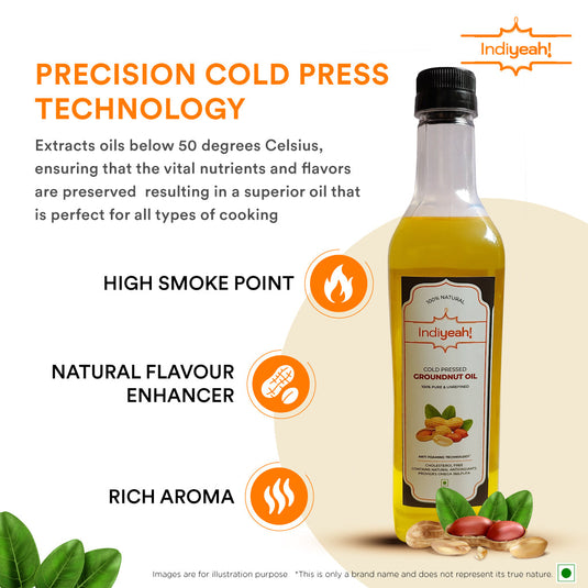 Cold Pressed Groundnut Oil