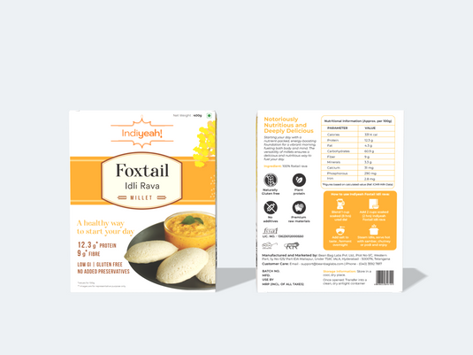 Foxtail Idli Rava