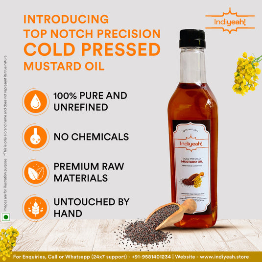 Cold Pressed Mustard Oil