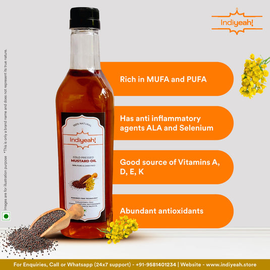 Cold Pressed Mustard Oil