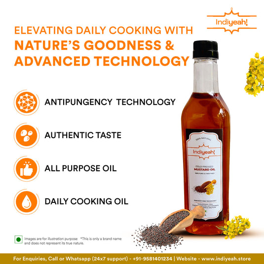 Cold Pressed Mustard Oil