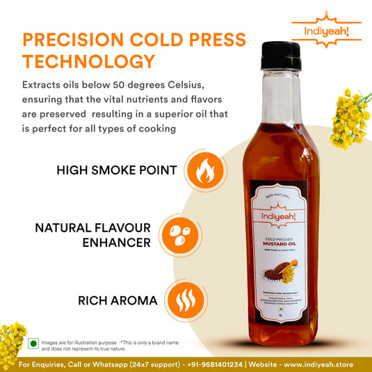 Cold Pressed Mustard Oil